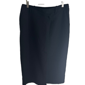 Zara black midi women’s Sz L skirt